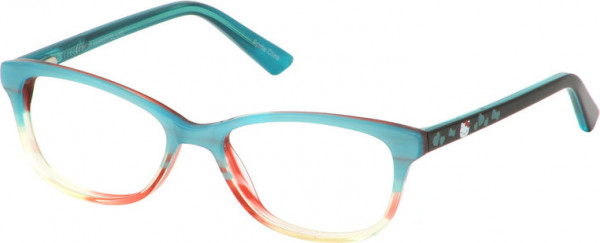 Hello Kitty Hello Kitty 297 Eyeglasses, AQUA