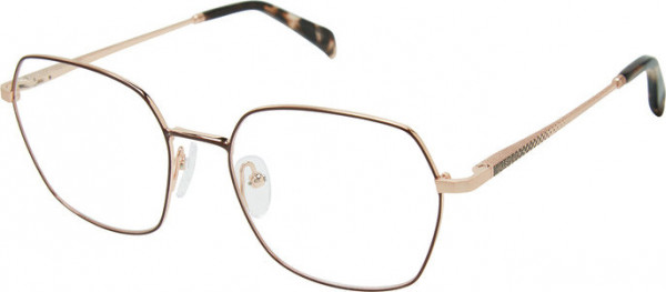 Jill Stuart Jill Stuart 446 Eyeglasses, BURGUNDY