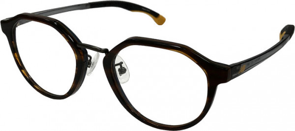 New Balance New Balance 4114 Eyeglasses, BROWN HORN