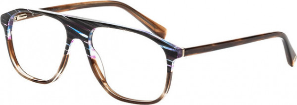 Glacee Manager Eyeglasses, BROWN SWIRL