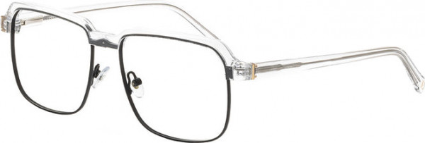 Glacee Sonic Eyeglasses, CRYSTAL BLACK