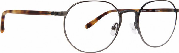 Badgley Mischka BM Leon Eyeglasses, Pewter