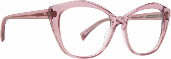 Badgley Mischka BM Clarisse Eyeglasses, Blush