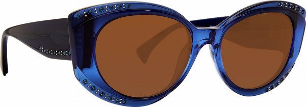 Badgley Mischka BM Frederique Eyeglasses, Sapphire