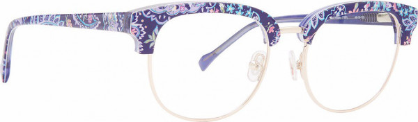 Vera Bradley VB Luna Eyeglasses, French Paisley [FRP]