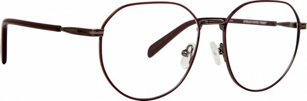 Life Is Good LG Ophelia Eyeglasses, Burgundy