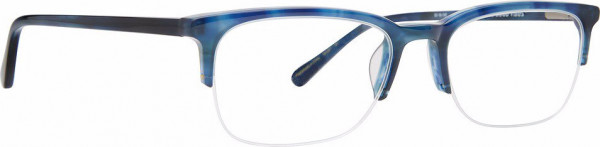 Life Is Good LG Joshua Eyeglasses, Blue Horn