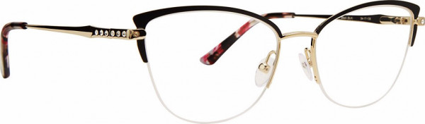 Jenny Lynn JL Tiffany Rose Eyeglasses, Black