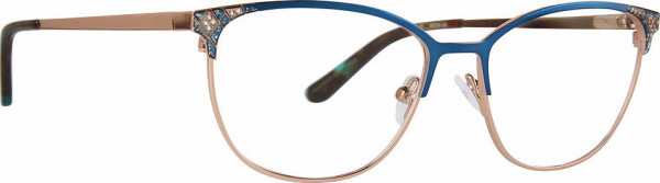 Jenny Lynn JL Stylish Eyeglasses, Gold