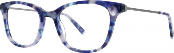 Adrienne Vittadini 666 Eyeglasses, Purple Demi