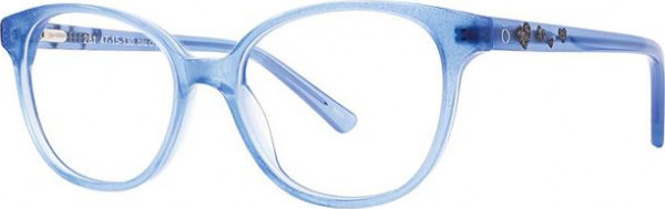 Float Milan 281 Eyeglasses, Teal Crystal