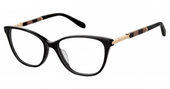 Ann Taylor AT344 Ann Taylor Eyeglasses, C01 BLACK GOLD