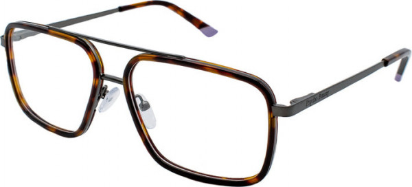 PSYCHO BUNNY Psycho Bunny 528 Eyeglasses, DARK GUNMETAL/TORTOISE