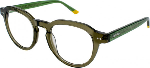 PSYCHO BUNNY Psycho Bunny 518 Eyeglasses, DARK GREEN CRYSTAL