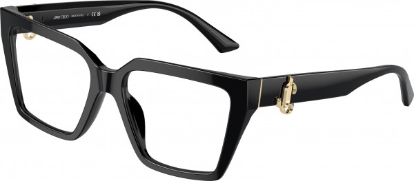 Jimmy Choo JC3017U Eyeglasses, 5000 BLACK