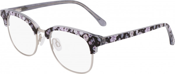 Draper James DJ1023 Eyeglasses, (036) SMOKE FLORAL