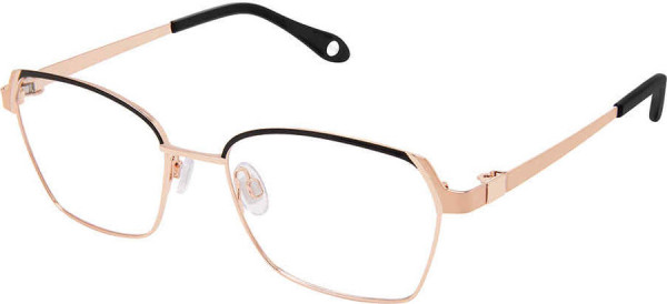 Fysh UK F-3738 Eyeglasses, M200-BLACK ROSE GOLD