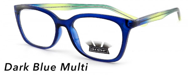 Smilen Eyewear Broadway Broadway Olivia Eyeglasses, Blue Multi
