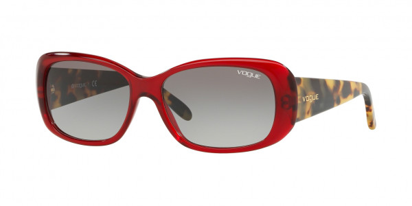Vogue VO2606S Sunglasses, 26474Q TOP BLUE/TORTOISE (BLUE)