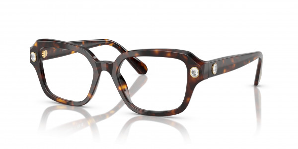 Swarovski SK2039 Eyeglasses, 1001 BLACK