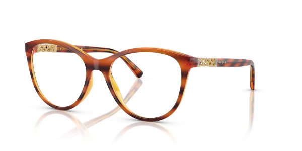 Vogue VO5631B Eyeglasses, 1508 STRIPED DARK HAVANA (BROWN)
