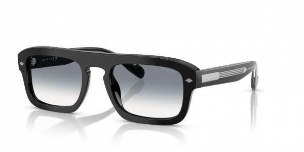 Vogue VO5620S Sunglasses, 321680 FULL BEIGE BLUE (BEIGE)
