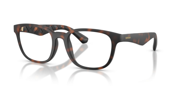 Burberry BE2433U Eyeglasses, 3464 MATTE BLACK (BLACK)