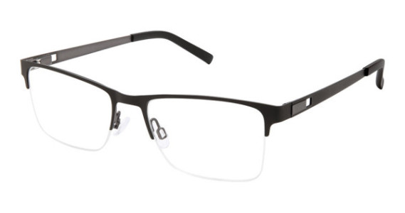 SuperFlex SF-666 Eyeglasses, M100-SF-666 BLACK GREY