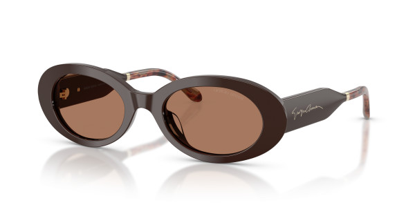 Giorgio Armani AR8234U Sunglasses, 587587 BLACK DARK GREY (BLACK)