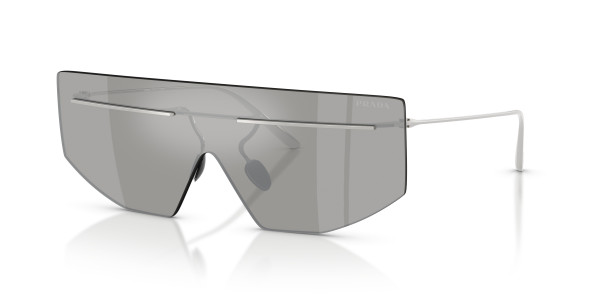 Prada PR B55S Sunglasses, 1BC20O SILVER YELLOW TAMPO LINE SILVE (SILVER)