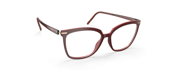 Silhouette Vibrant Horizon Full Rim 1623 Eyeglasses, 3530 Wine Red