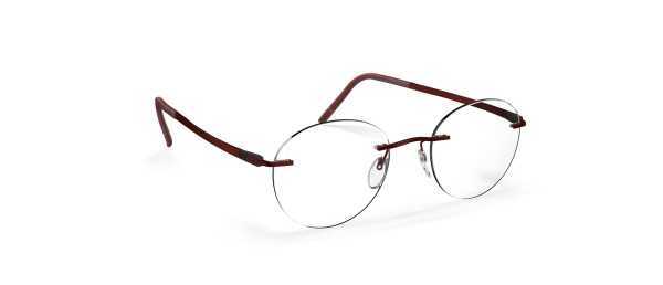 Silhouette The Dawn  5573 EP Eyeglasses, 3040 Warm Burgundy