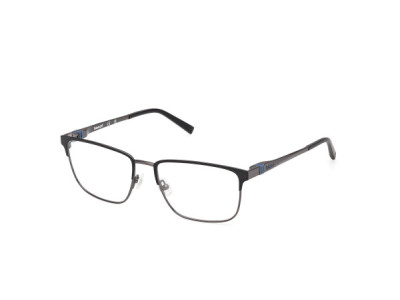 Timberland TB50070 Eyeglasses, 002 - Matte Black / Matte Dark Ruthenium