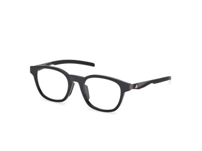 adidas SP5100 Eyeglasses, 001 - Shiny Black / Matte Black