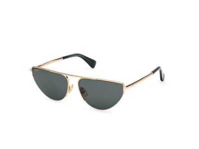Max Mara MM0122 MENTON4 Sunglasses, 30N - Shiny Deep Gold / Shiny Deep Gold