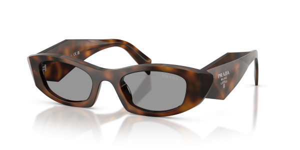 Prada PR B16S Sunglasses, 16K08Z BLACK DARK GREY (BLACK)