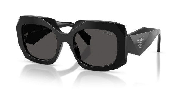 Prada PR B23S Sunglasses, 16K08Z BLACK DARK GREY (BLACK)