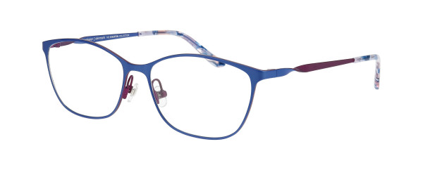 Prodesign Denmark TWIST 4 Eyeglasses, 3421 PURPLE-BLUE MEDIUM MATT