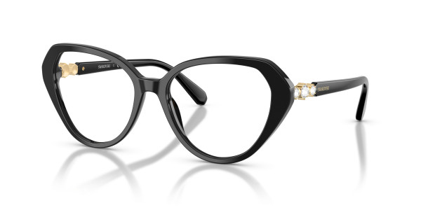 Swarovski SK2054 Eyeglasses, 1001 BLACK