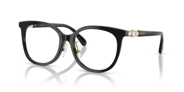 Swarovski SK2055F Eyeglasses, 1001 BLACK