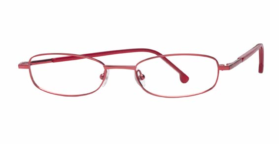 Elan 9257 Eyeglasses, Burgundy