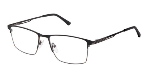 SuperFlex SF-1191T Eyeglasses, M100-SF-1191T MATTE BLACK
