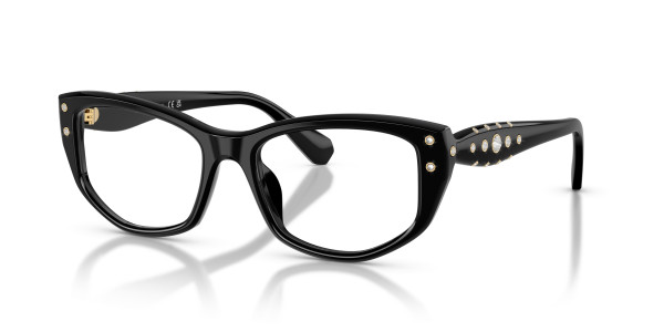 Swarovski SK2062U Eyeglasses, 1001 BLACK