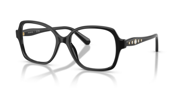 Swarovski SK2063 Eyeglasses, 1001 BLACK