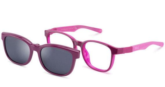 Nano Vista BYTE SC-NAO340 Eyeglasses, 02SC-CLIP BYTE SC RASPBERRY MT PINK