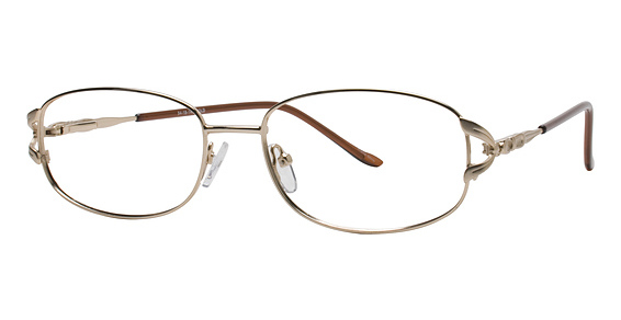 Equinox EQ200 Eyeglasses, Gold