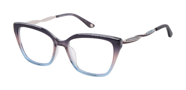 Jimmy Crystal BASSE Eyeglasses, SLATE