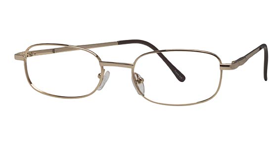 Modern Optical CAL Eyeglasses, Gold