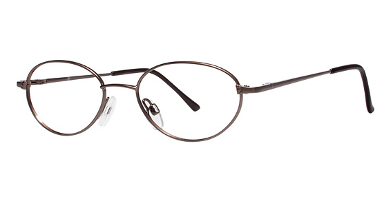 Modern Optical DAWN Eyeglasses, Satin Brown