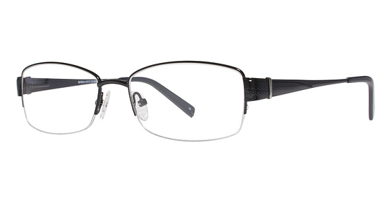 Genevieve GEORGIA Eyeglasses, Black